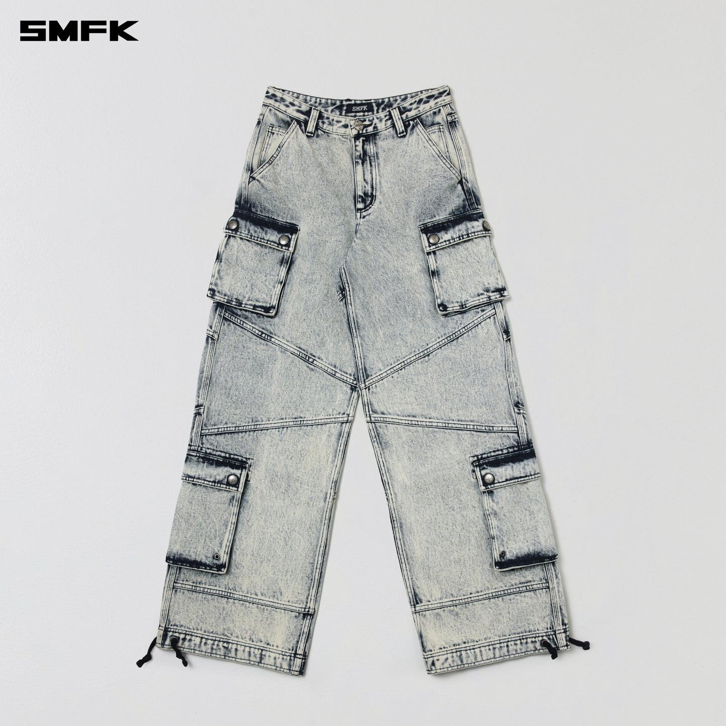 COMPASS RETRO TOWER CARGO PANTS/ WHITE SNOWFLAKE