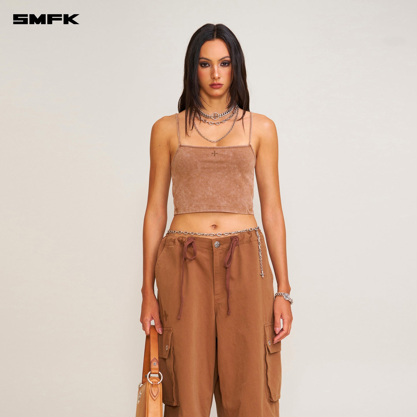 COMPASS Retro Para Pants_ Mustang Brown