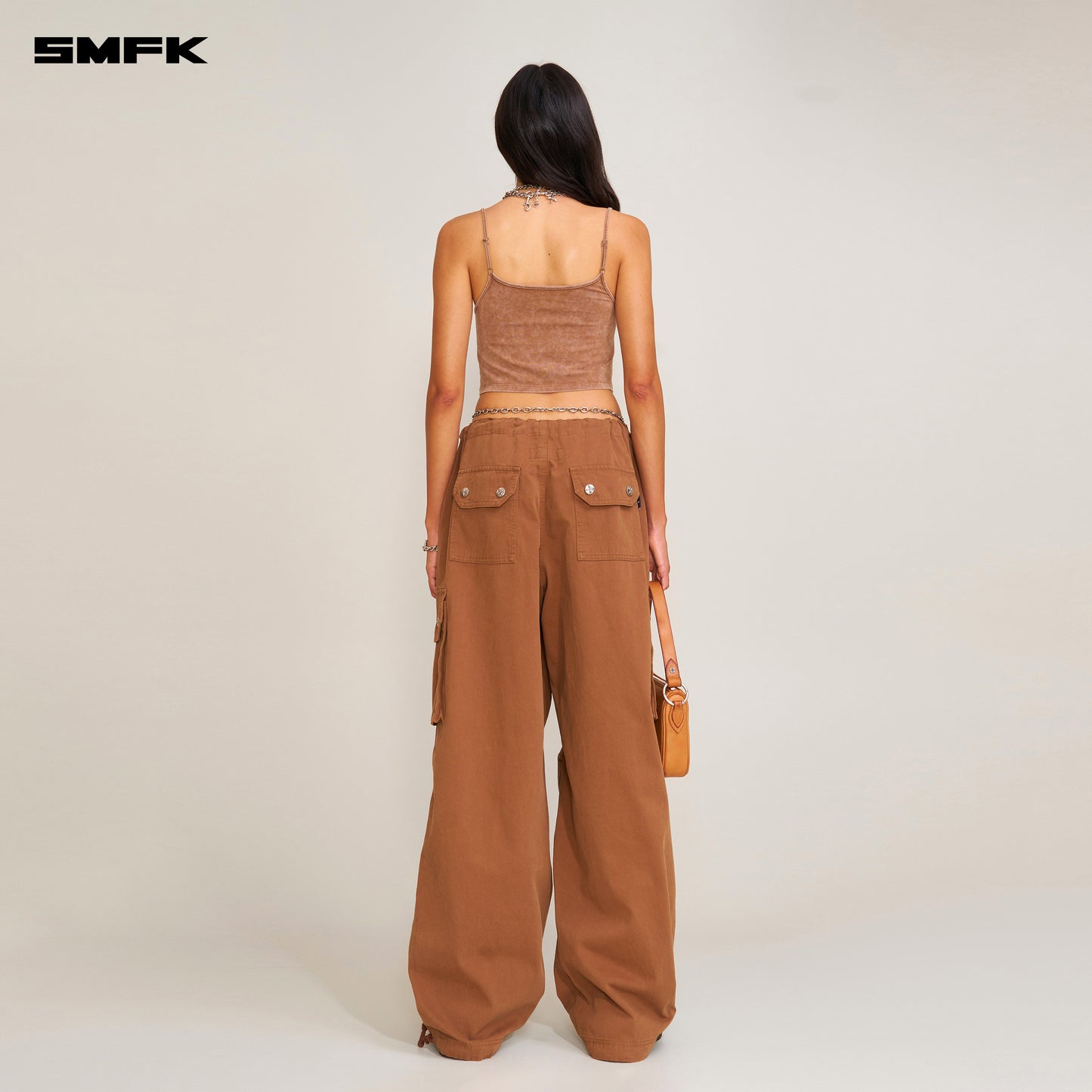 COMPASS Retro Para Pants_ Mustang Brown
