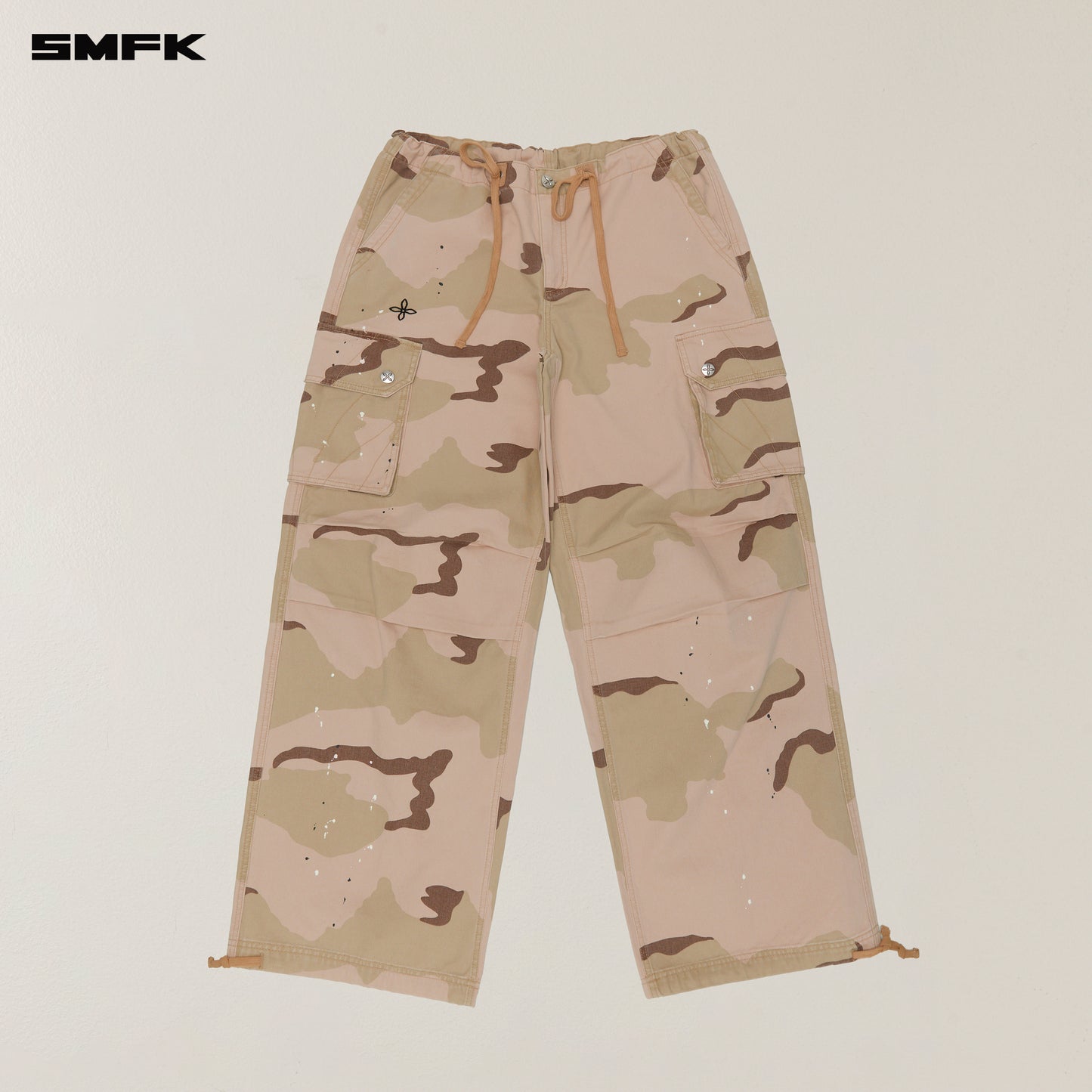 COMPASS Classic Vintage Camo Paratrooper Pants_ Desert Camouflage