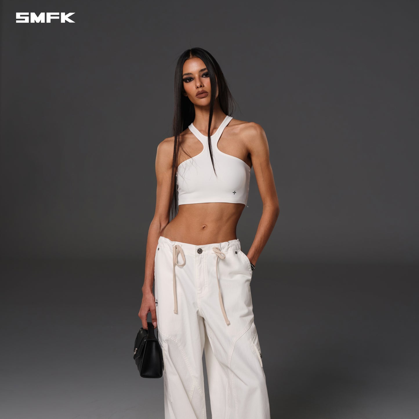 MIRAGE RETRO PARA PANTS/COTTON - CLOUD WHITE