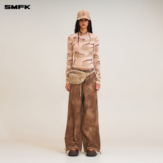 RAGE WILD ORIGIN HANDCRAFT TOWER SPORTS CARGO PANTS/ WILD HORSE BROWN