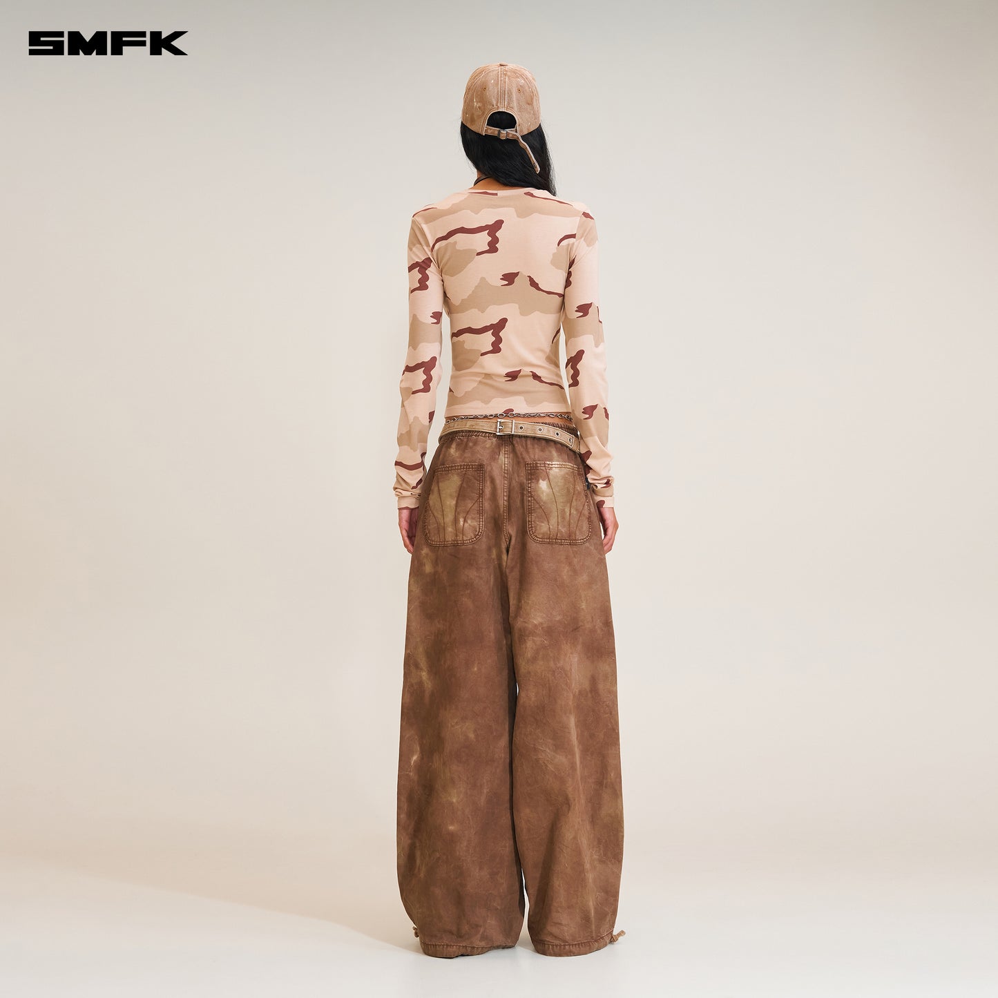 RAGE WILD ORIGIN HANDCRAFT TOWER SPORTS CARGO PANTS/ WILD HORSE BROWN