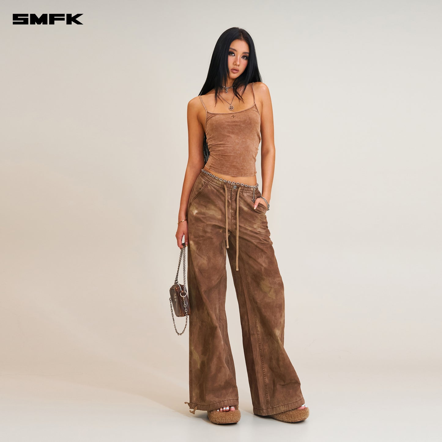 RAGE WILD ORIGIN HANDCRAFT TOWER SPORTS CARGO PANTS/ WILD HORSE BROWN
