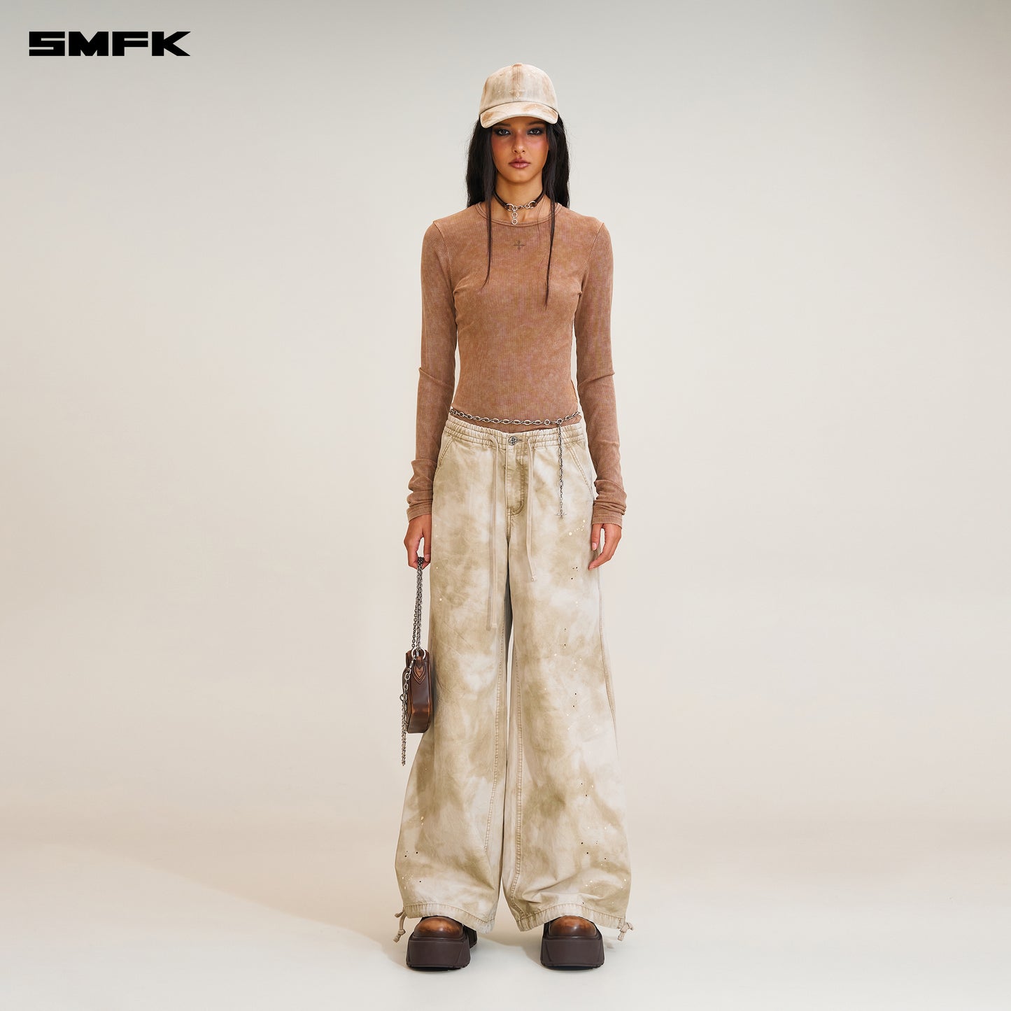 RAGE WILD ORIGIN HANDCRAFT TOWER SPORTS CARGO PANTS / WILD BROWN