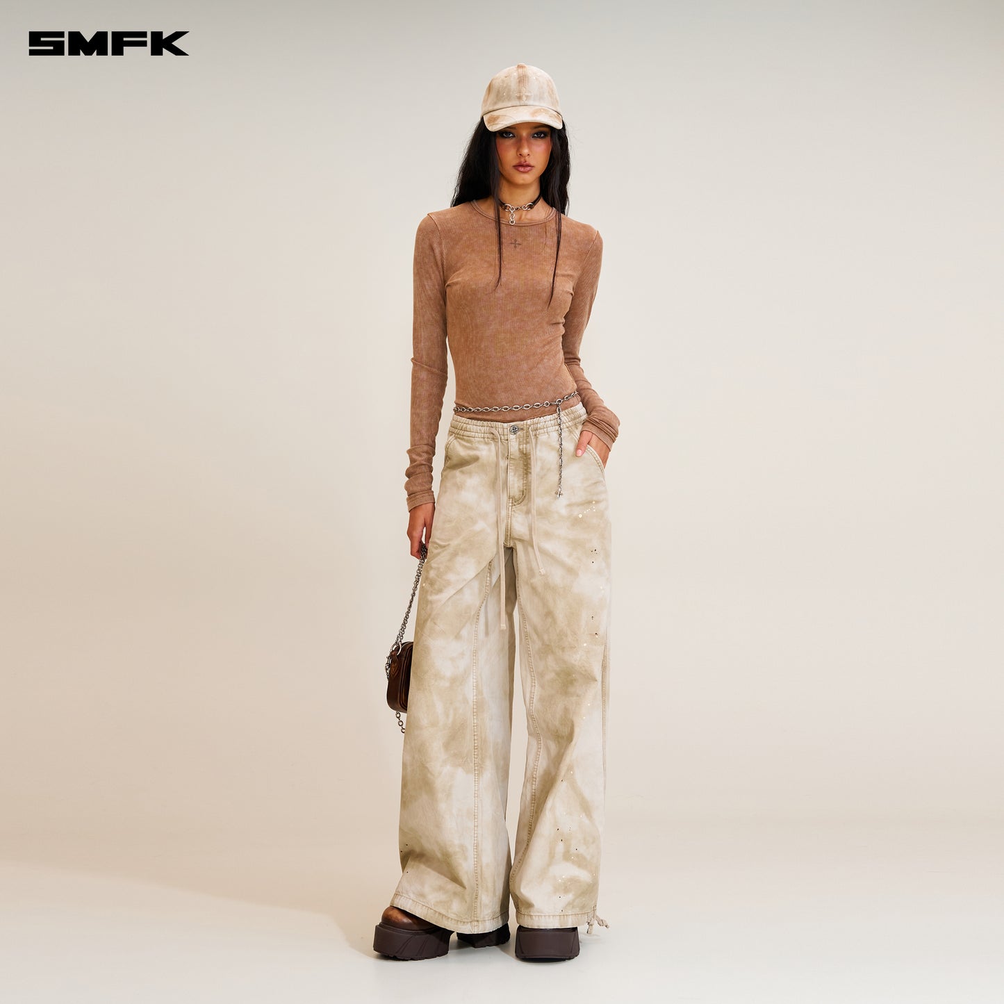 RAGE WILD ORIGIN HANDCRAFT TOWER SPORTS CARGO PANTS / WILD BROWN