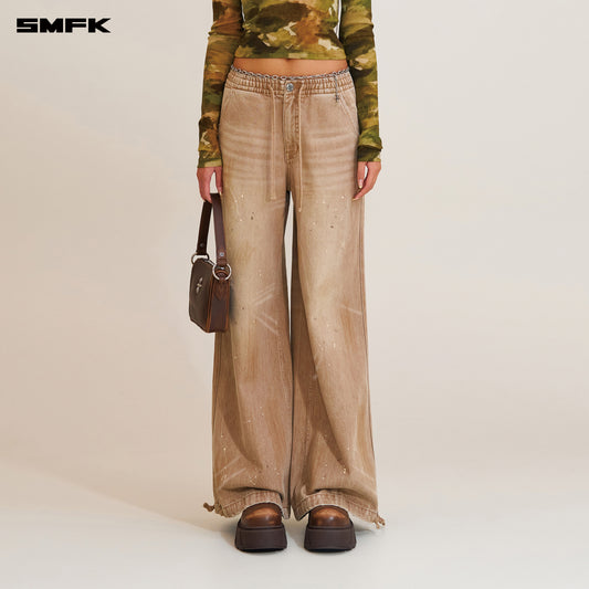 RAGE WILD ORIGIN HANDCRAFT TOWER SPORTS CARGO PANTS / WILD COWBOY BROWN