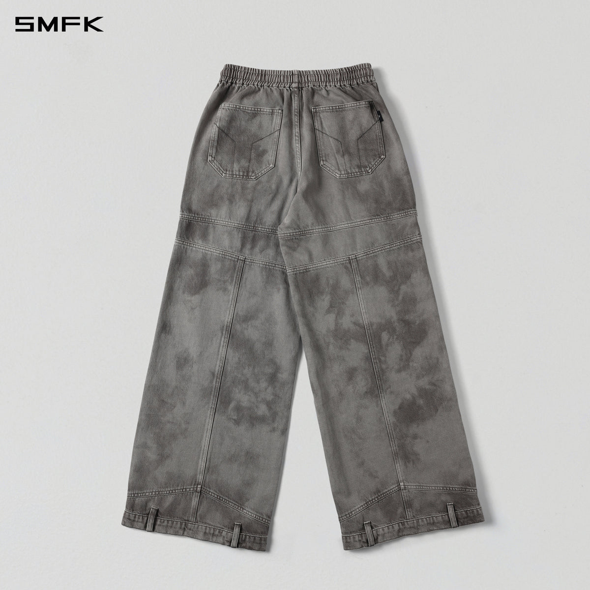 WILD  UPSIDE DOWN DENIM SPORTS PANTS/DENIM ANTIQUE TREATMENT/W