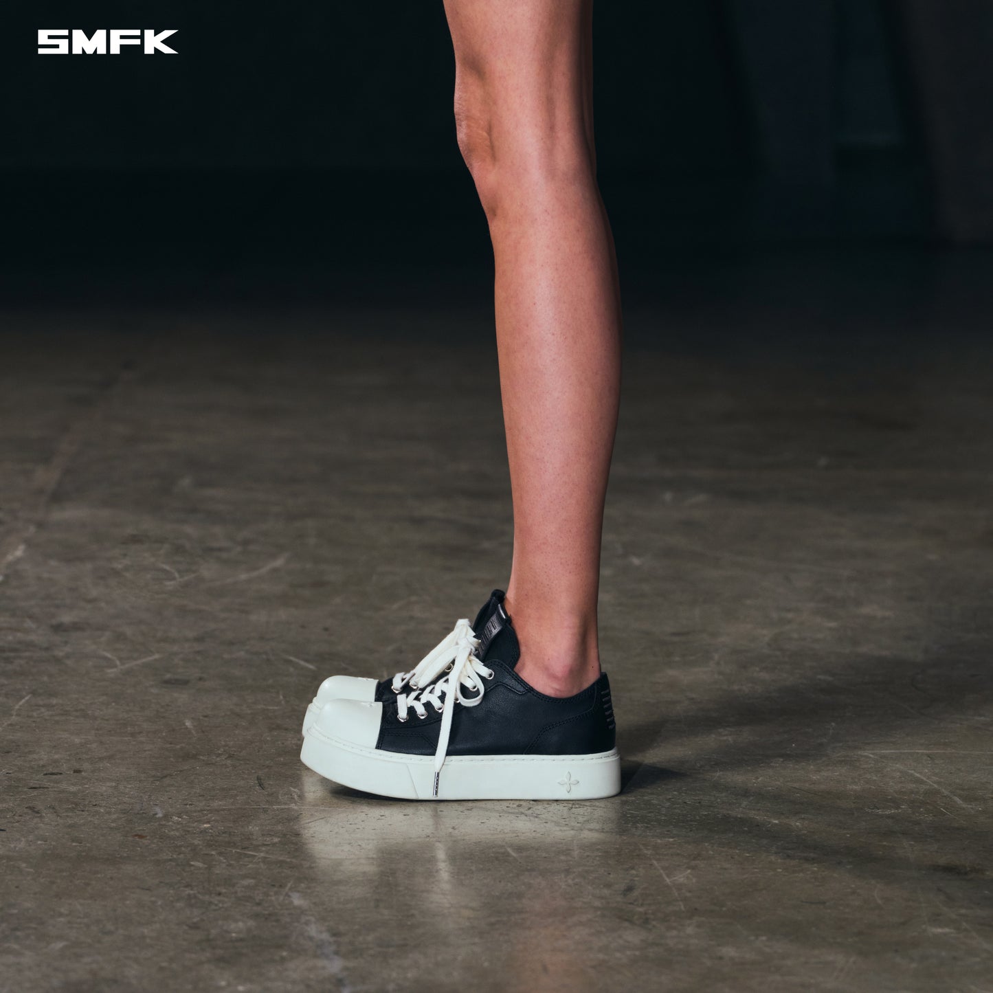 COMPASS MODE LEATHER SNEAKER LOW/COW LEATHER
