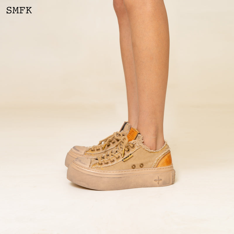 SUPER MODEL WHEAT SKATER SHOES