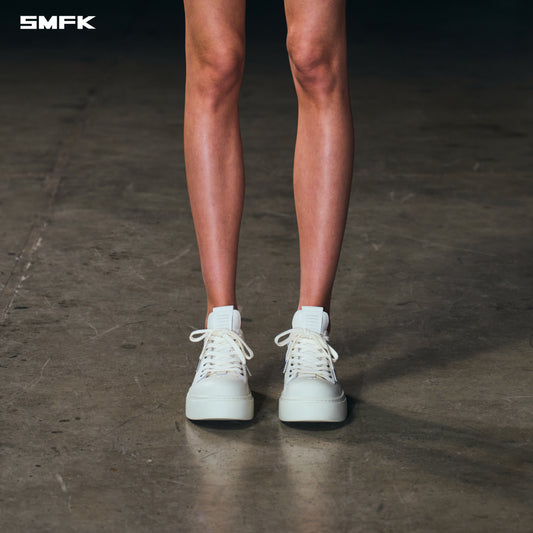 COMPASS MODE LEATHER SNEAKER LOW/COW LEATHER CLOUD WHITE
