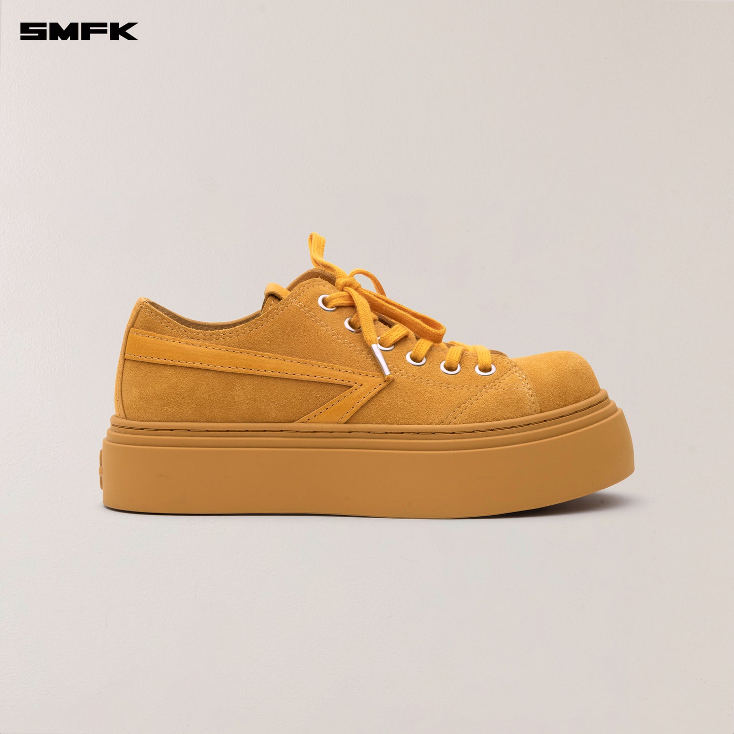 COMPASS METEOR SUEDE LEATHER SNEAKER_Ginger