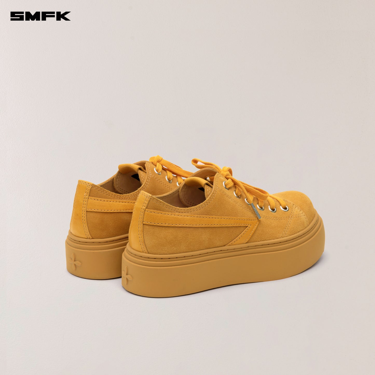 COMPASS METEOR SUEDE LEATHER SNEAKER_Ginger