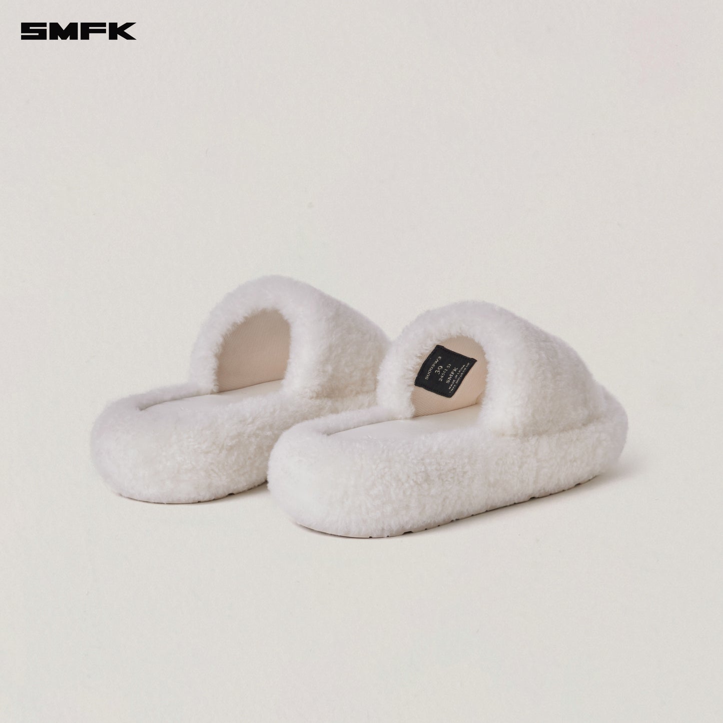 COMPASS MODE UNITY SHEARLING SLIPPER/ SNOW MOUNTAIN WHITE