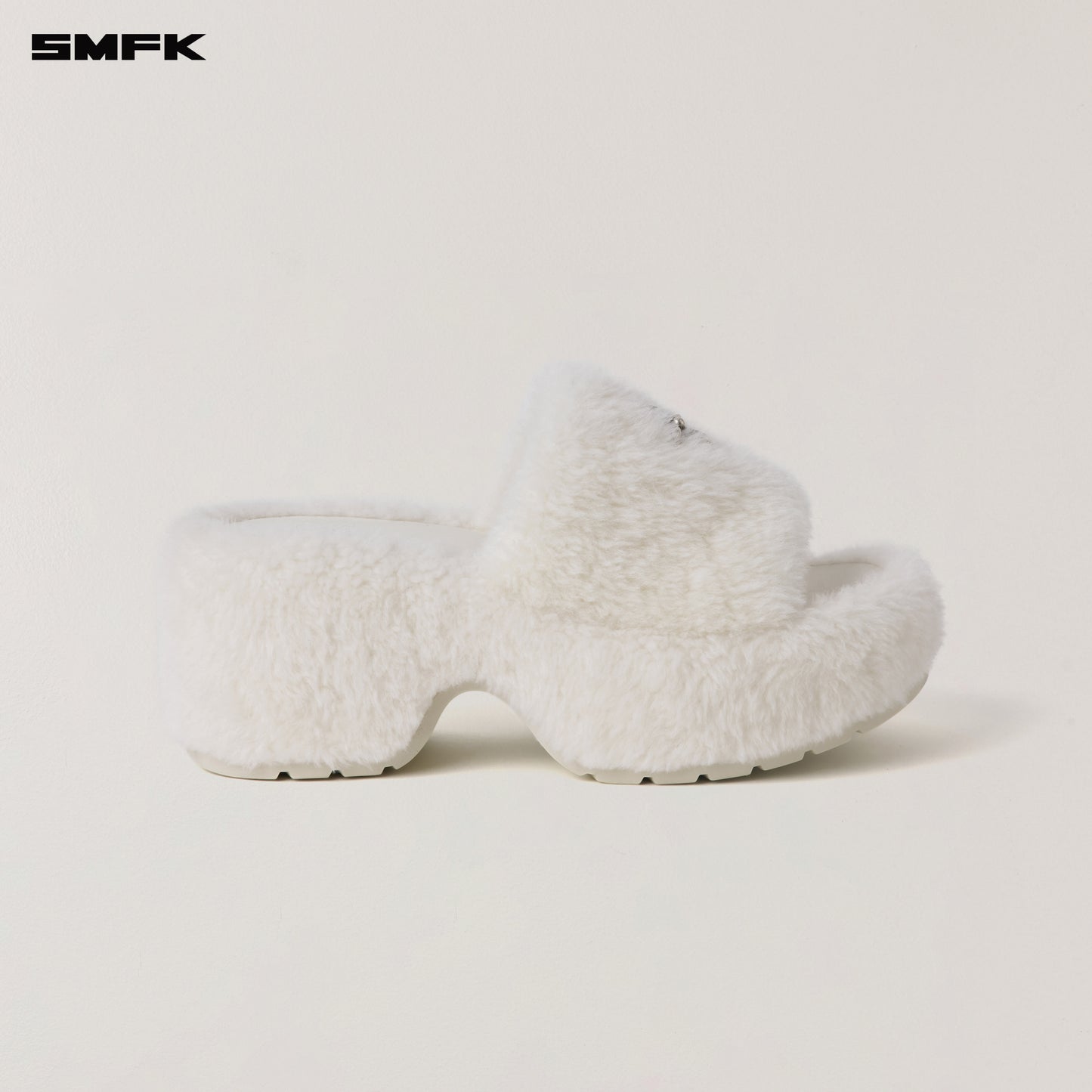 COMPASS MODE WOOL SHEARLING UNITY SLIPPER/HIGH/ SNOW MOUNTAIN WHITE
