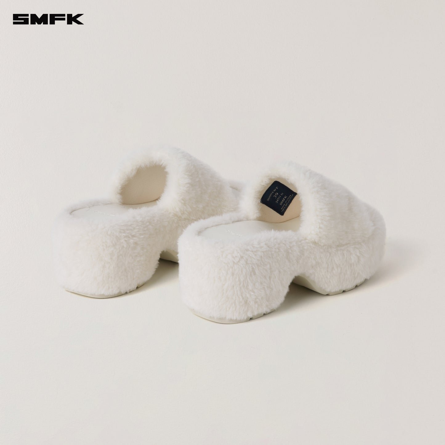 COMPASS MODE WOOL SHEARLING UNITY SLIPPER/HIGH/ SNOW MOUNTAIN WHITE
