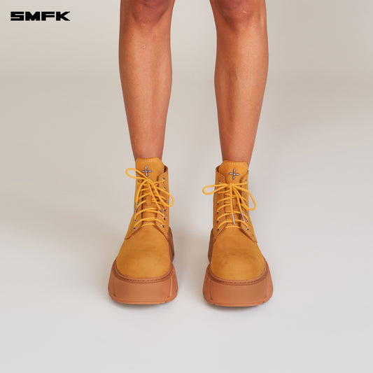 FUTURE MIRAGE LEATHER RIDER BOOTS_ Ginger