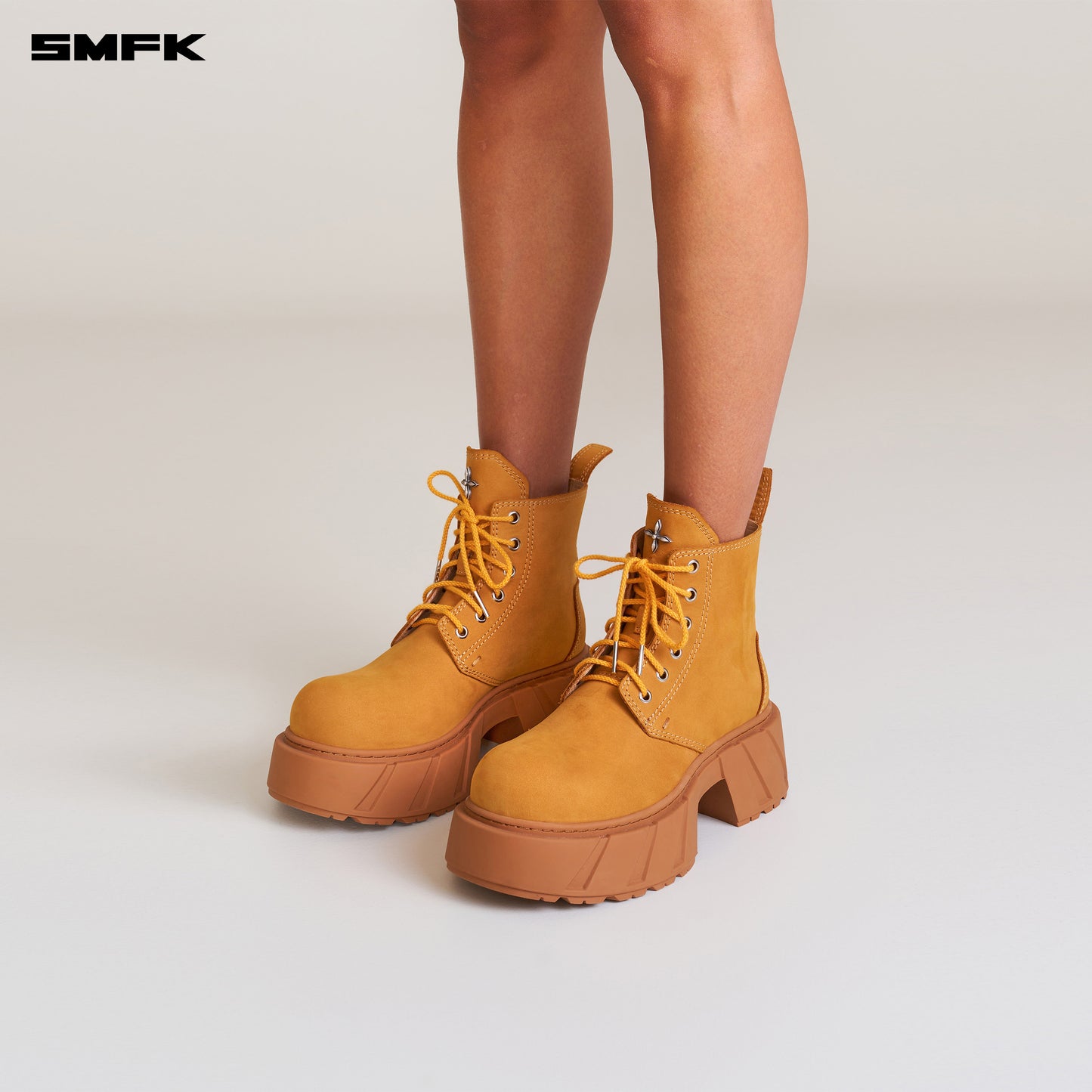 FUTURE MIRAGE LEATHER RIDER BOOTS_ Ginger