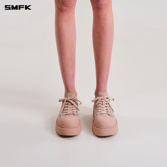COMPASS MODE MIX THICK SNEAKER/LEATHER/ SKIN