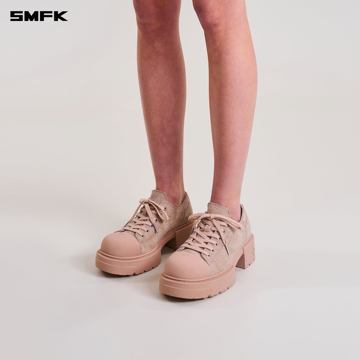COMPASS MODE MIX THICK SNEAKER/LEATHER/ SKIN