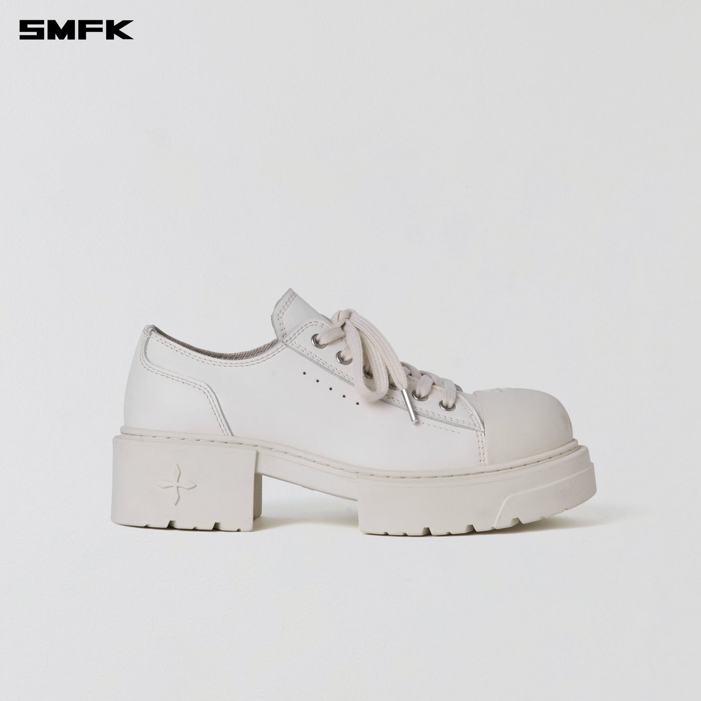 COMPASS MODE MIX THICK SNEAKER/LEATHER/ CLOUD WHITE