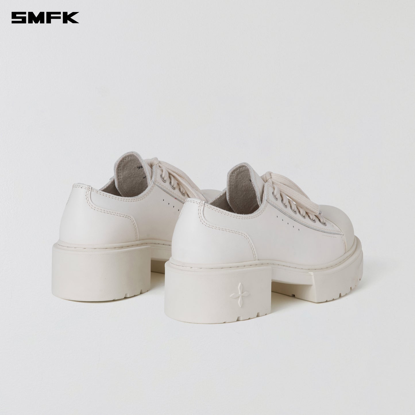 COMPASS MODE MIX THICK SNEAKER/LEATHER/ CLOUD WHITE