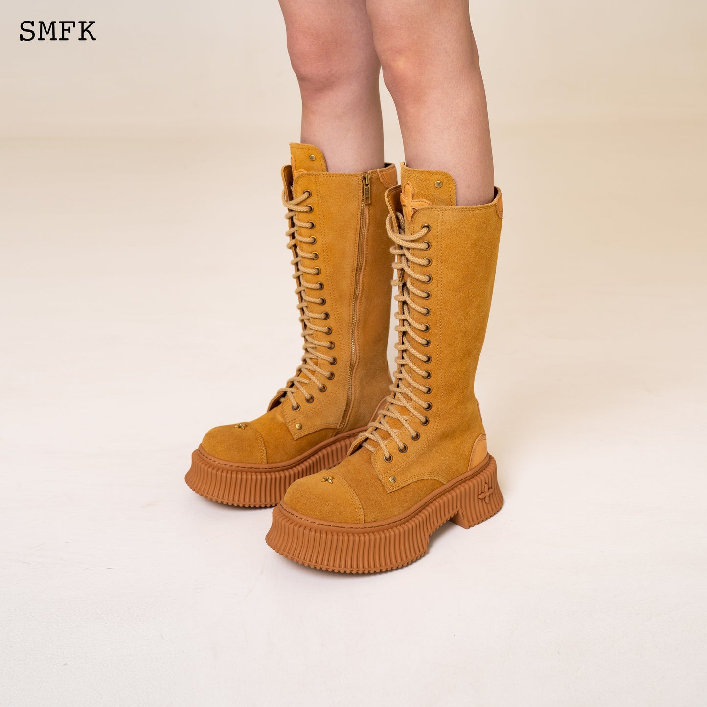 COMPASS GINGER BREAD DESERT HIGH BOOTS