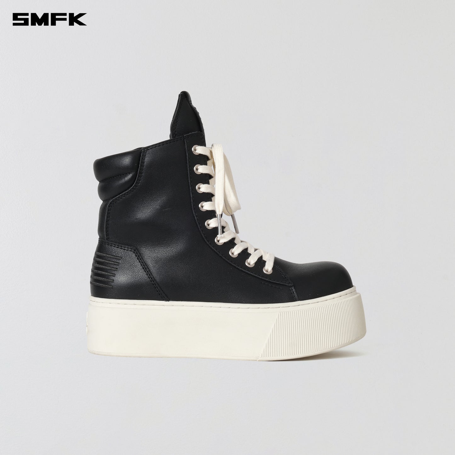 RUSH BOXING MID BOOTS BLACK WHITE