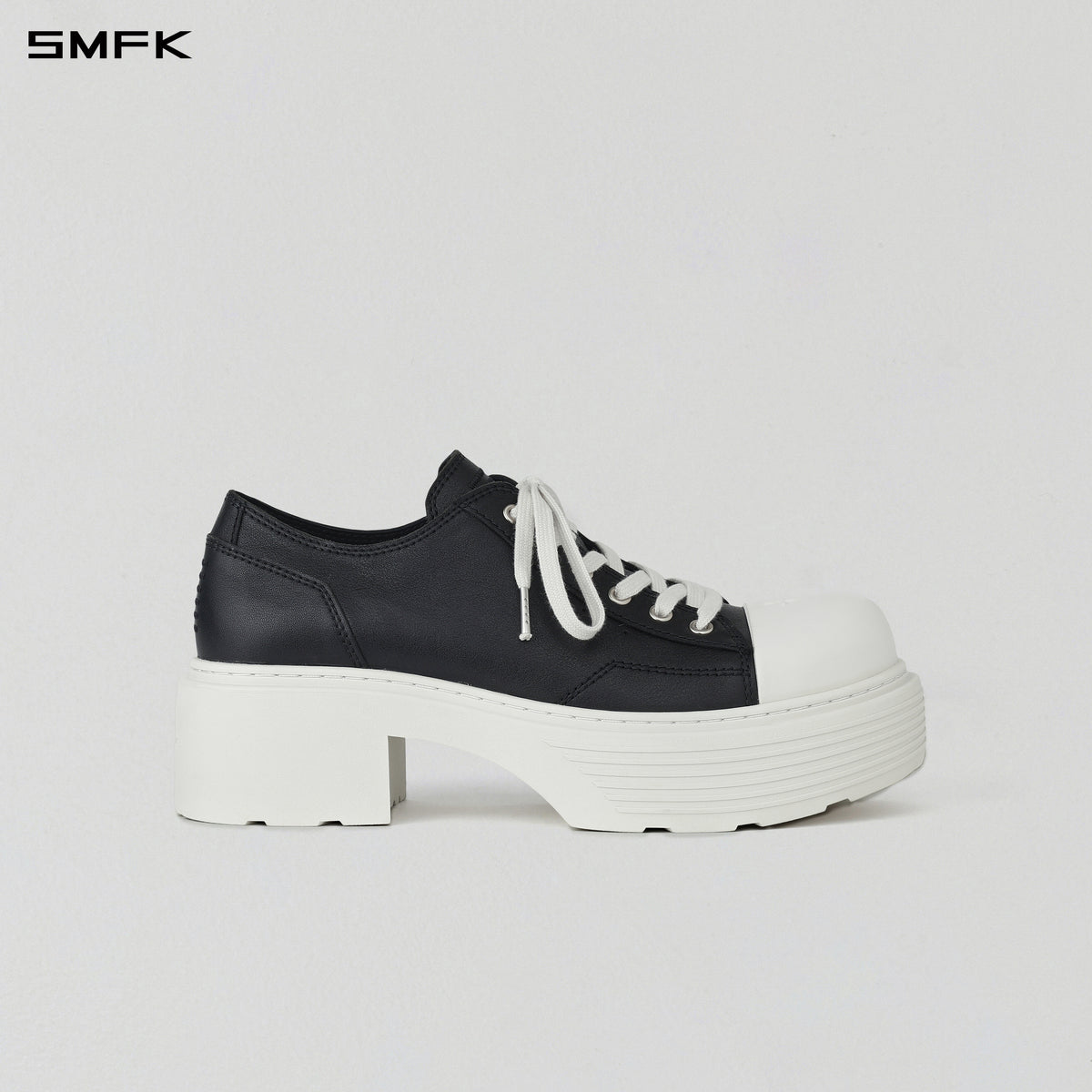 Core Leather Platform Sneakers / Men's