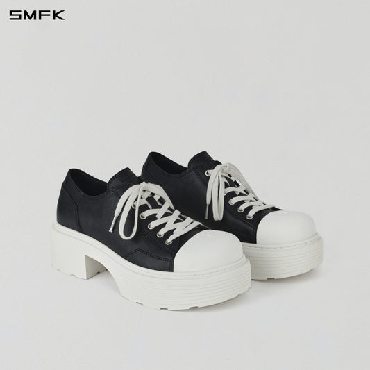 Core Leather Platform Sneakers / Men's