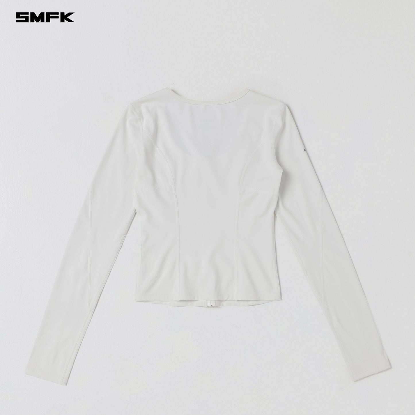 FOCUS GYM CARDIGAN/Lycra Nylon - CLOUD WHITE