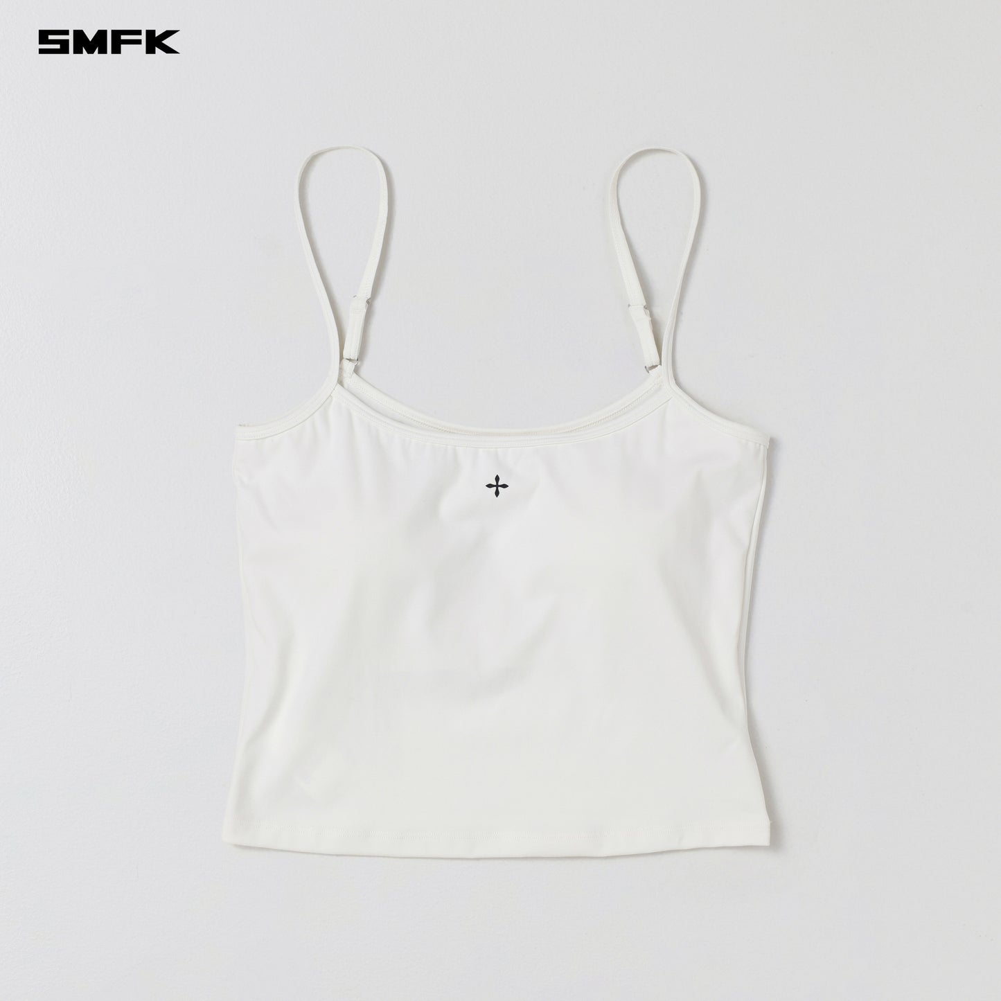 FOCUS GYM CAMISOLE/Lycra Nylon - CLOUD WHITE