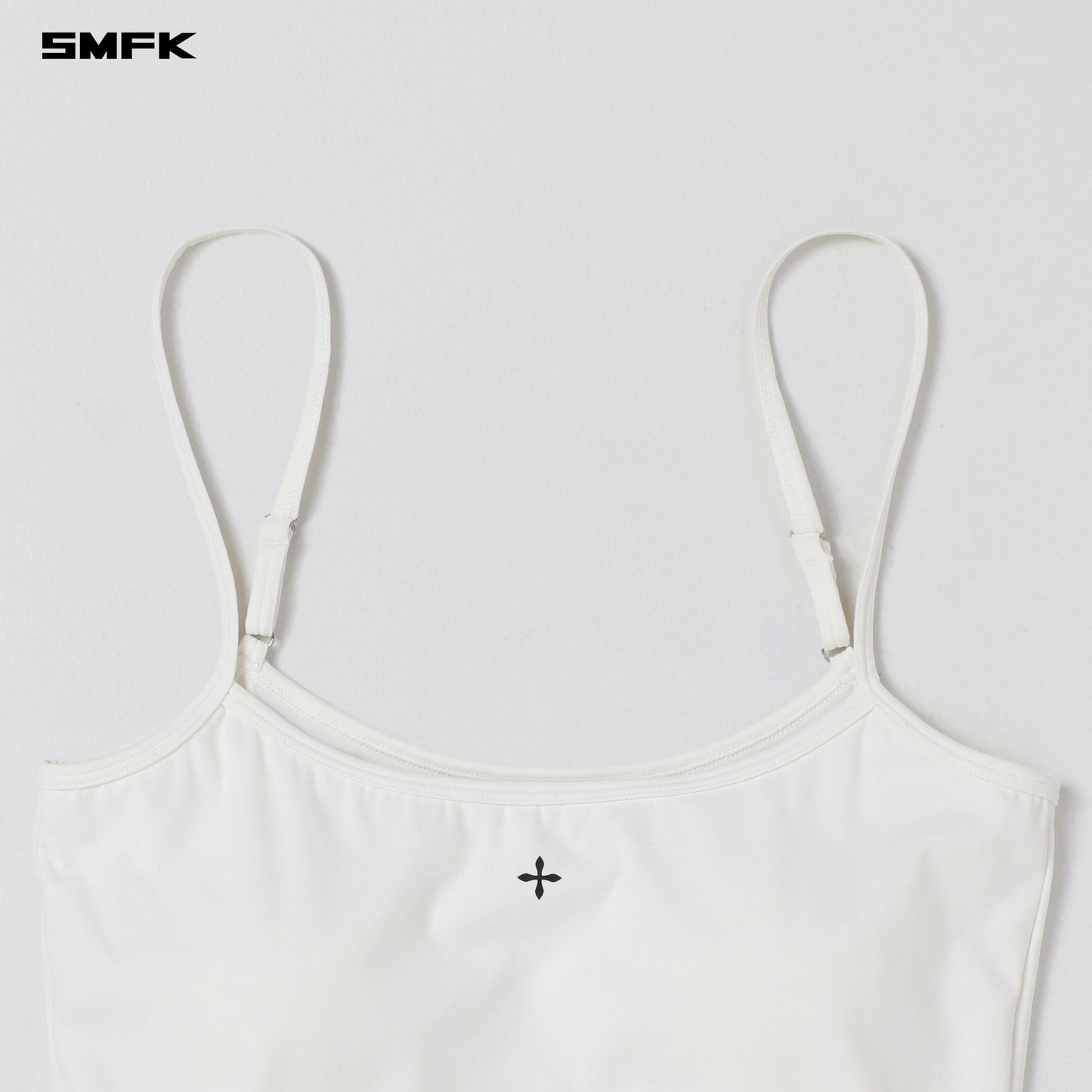 FOCUS GYM CAMISOLE/Lycra Nylon - CLOUD WHITE