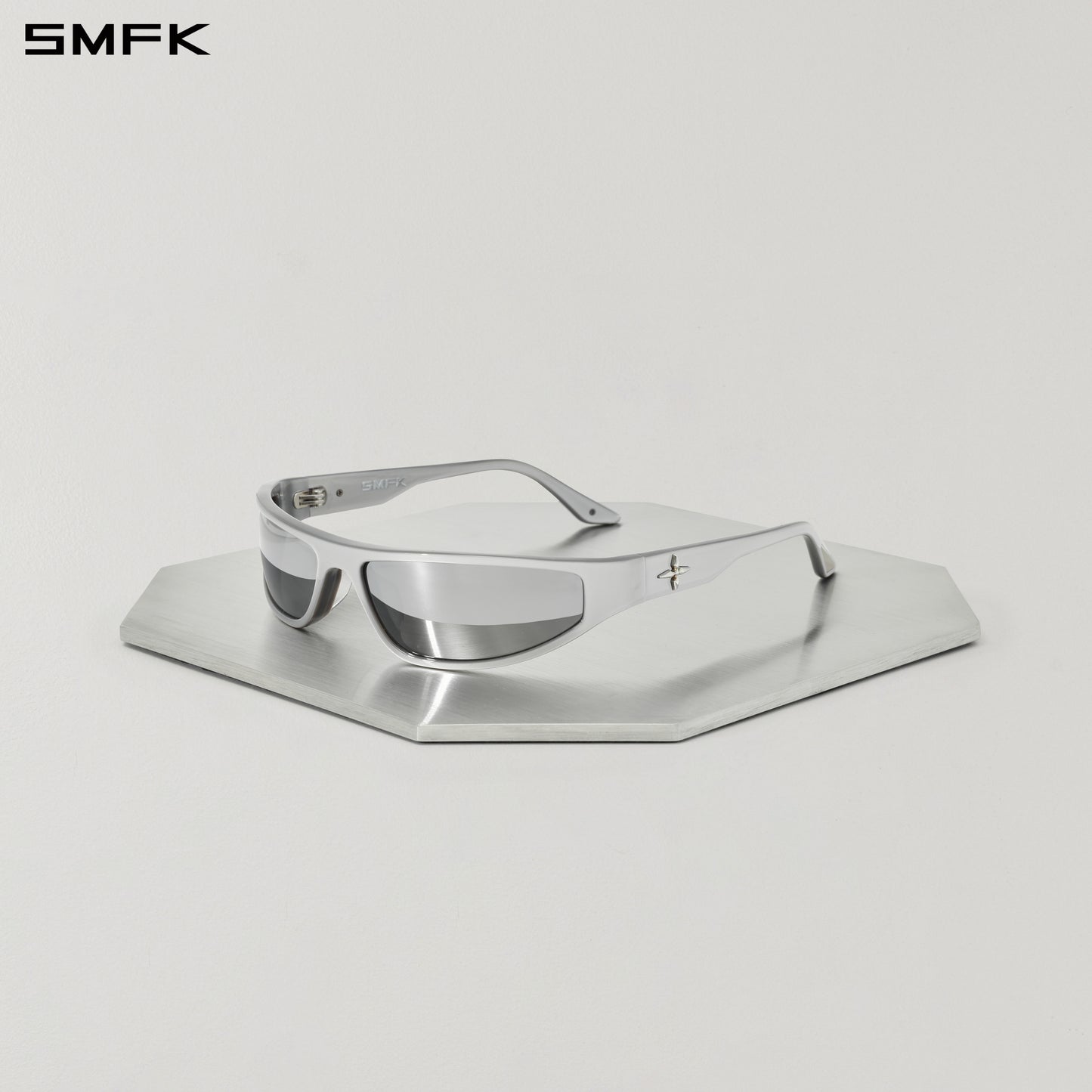 FUTURE ECLIPSE SLIM SUNGLASSES SPACE SILVER