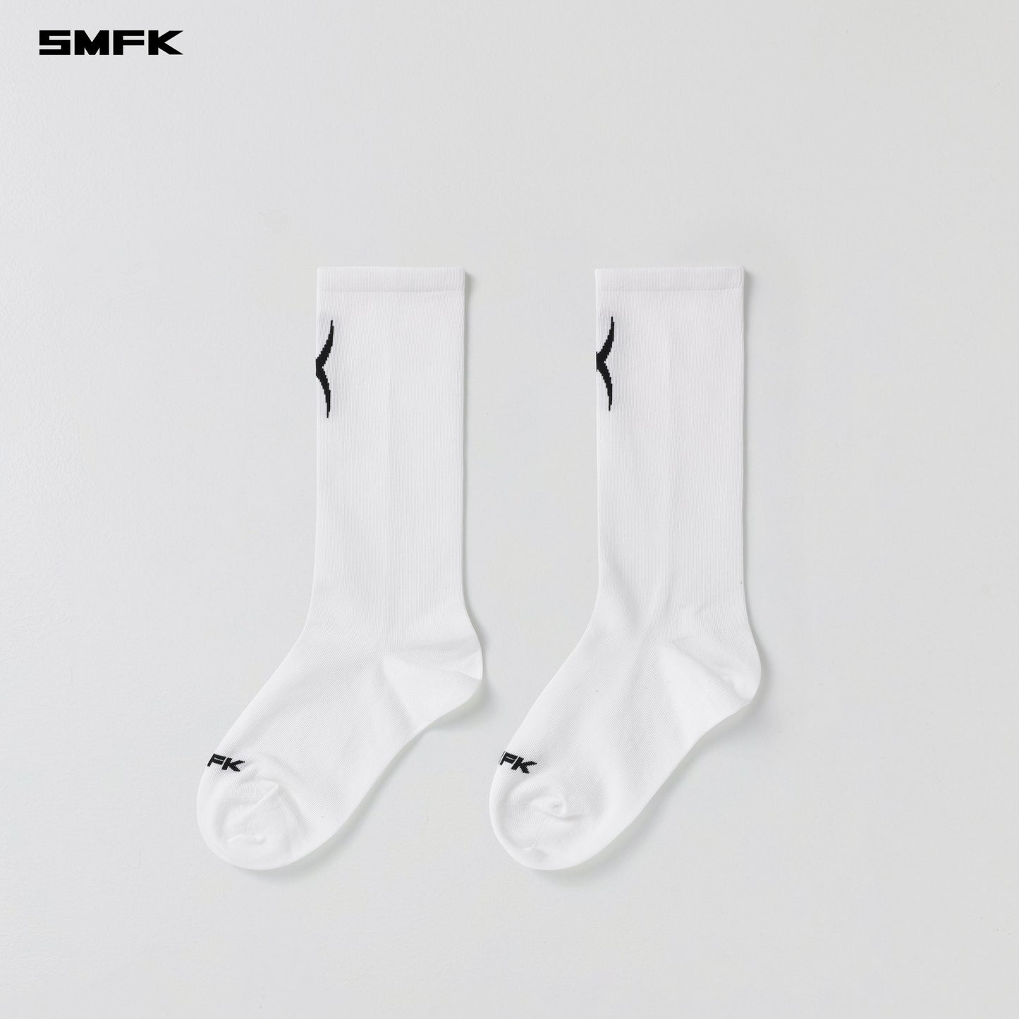 POISE SPORTS SOCKS/LONG-STAPLE COTTON+LYCRA - CLOUD WHITE