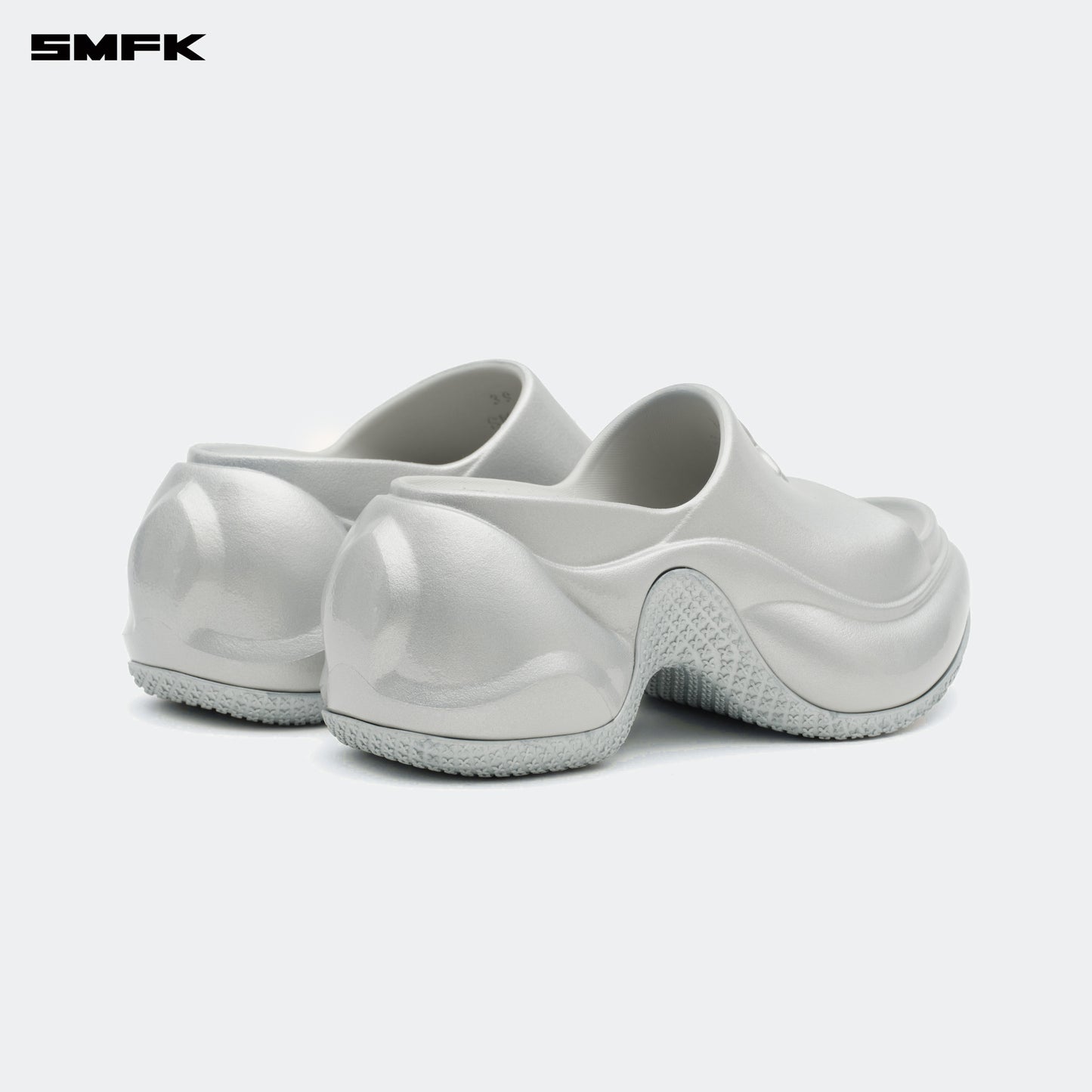 COMPASS WAVE high heel sports slippers Women's shoes Starry silver