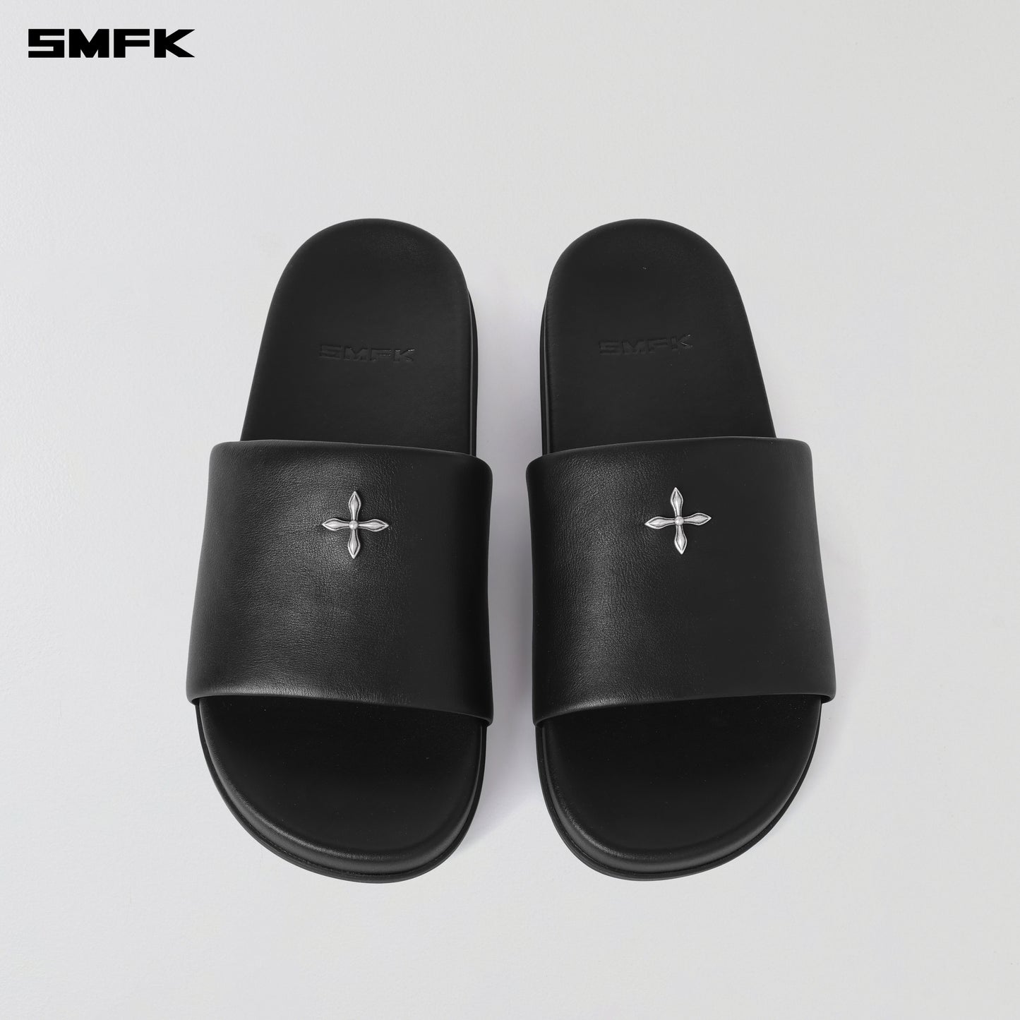 COMPASS MODE-F LEATHER SLIPPER