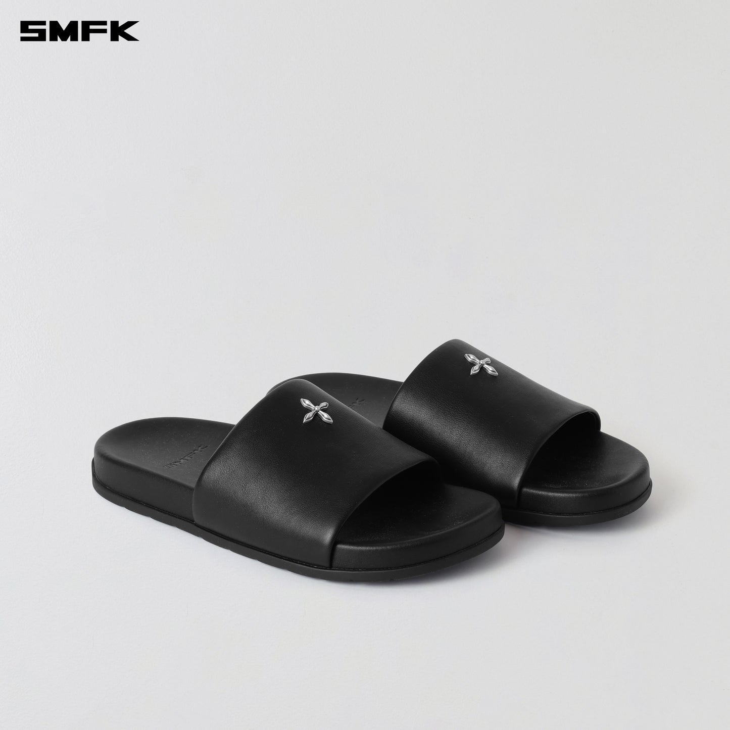 COMPASS MODE-F LEATHER SLIPPER