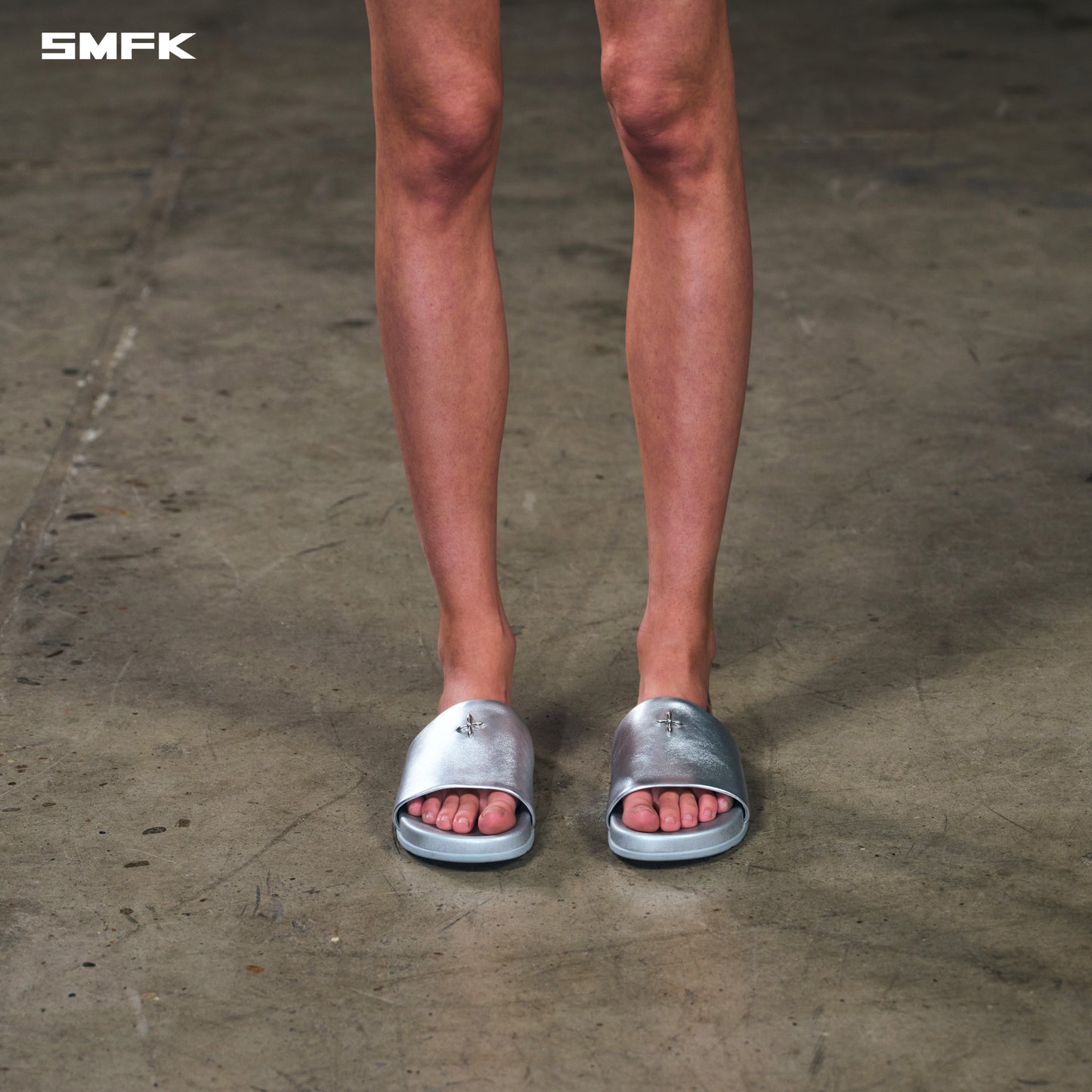 COMPASS MODE-F LEATHER SLIPPER