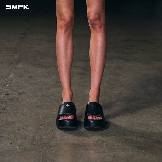 COMPASS STABLE HIGH LEATHER SLIPPER