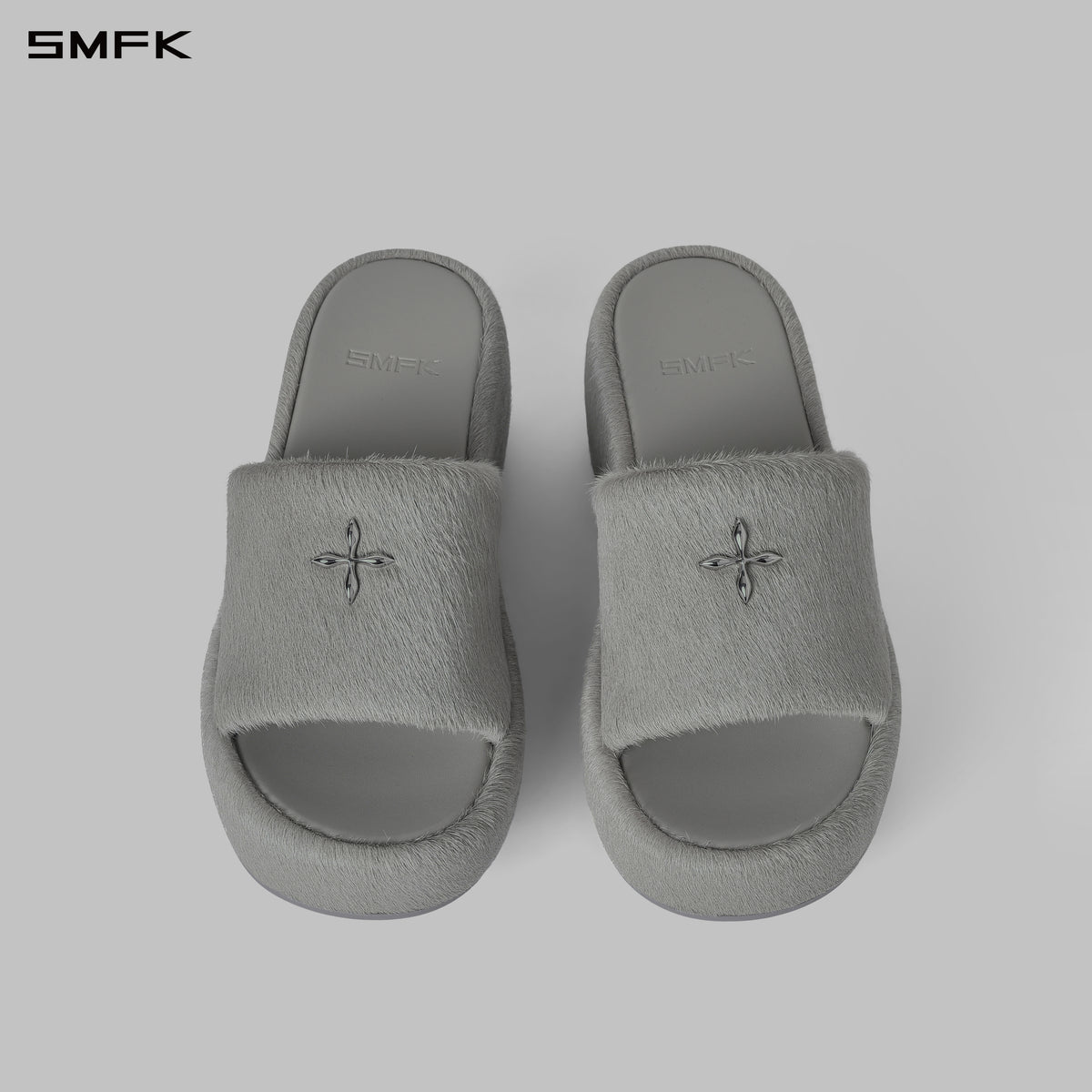 PRISM WORLD LEATHER HEELED SLIDES