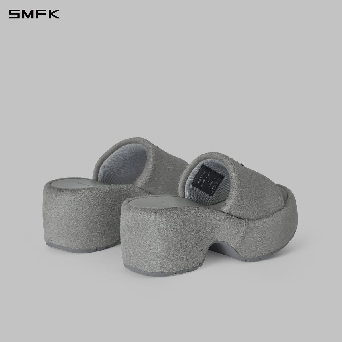 PRISM WORLD LEATHER HEELED SLIDES