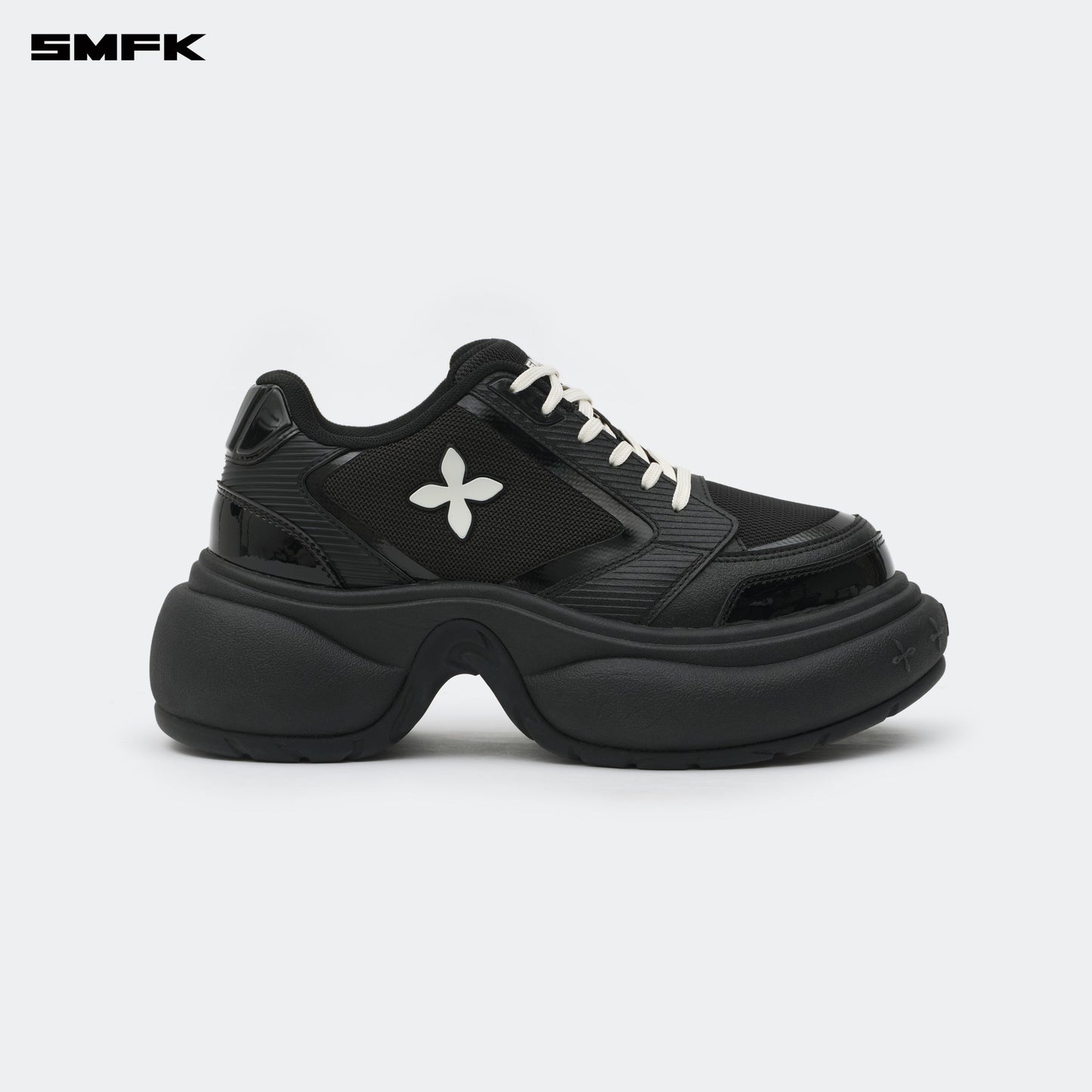 FUTURE RIPPLE Heeled Sneakers Women's Shoes Wilderness Black