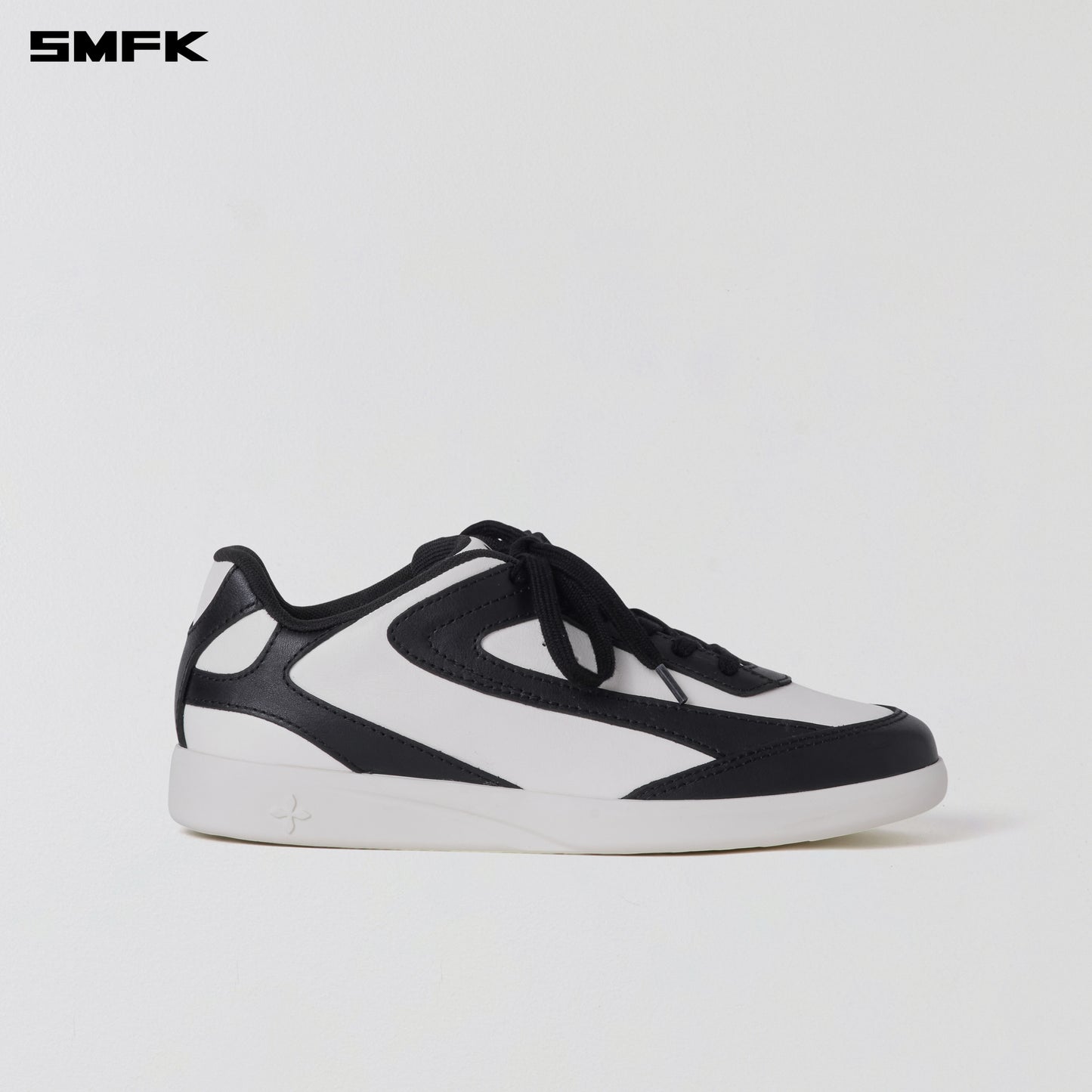 MIRAGE-S LEATHER MULTI SNEAKER/ BLACK WHITE