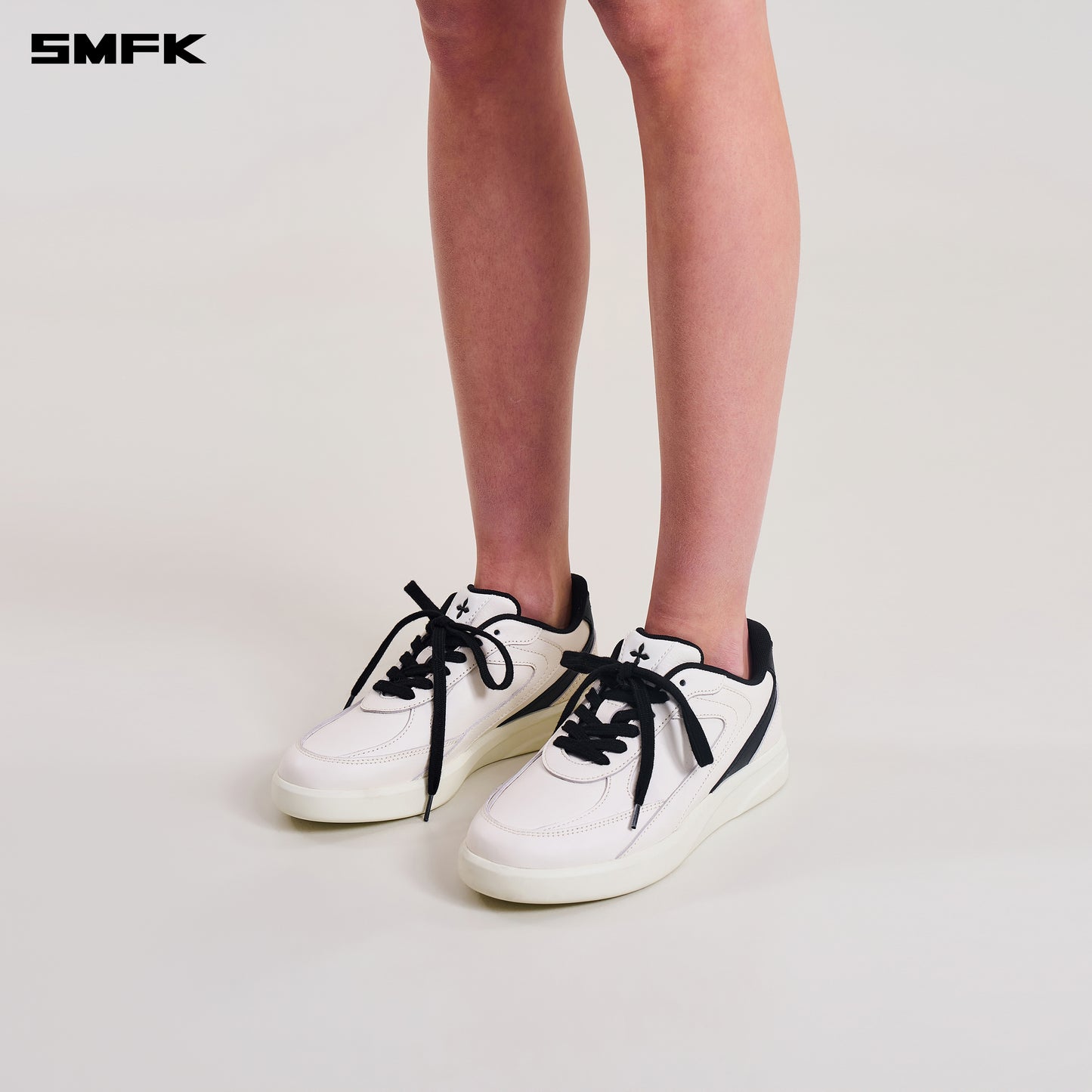 MIRAGE-W LEATHER MULTI SNEAKER/ CLOUD WHITE