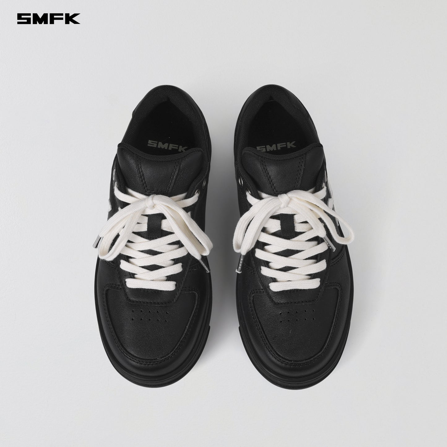 COMPASS MODE-T LEATHER MULTI SNEAKER - WILD BLACK