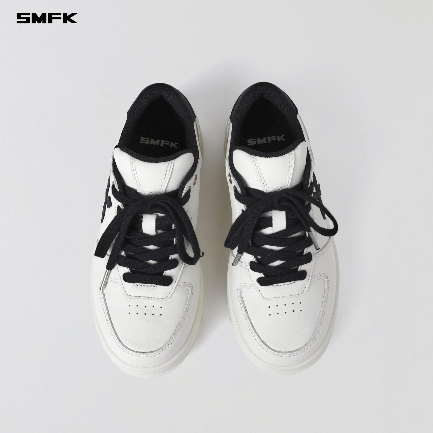 COMPASS MODE-T LEATHER MULTI SNEAKERS - CLOUD WHITE