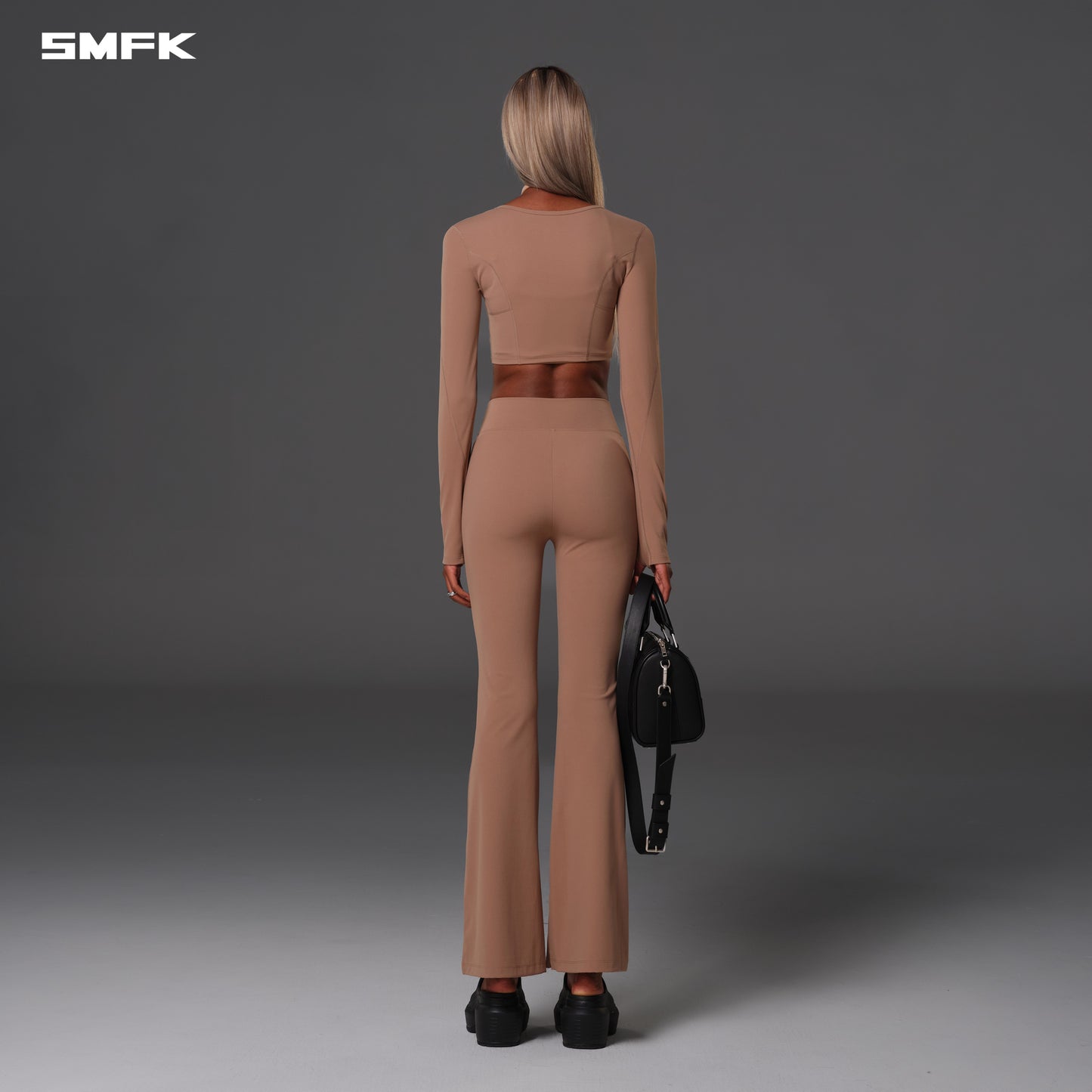 FOCUS GYM MERMAID PANTS/Lycra Nylon - WILD BROWN