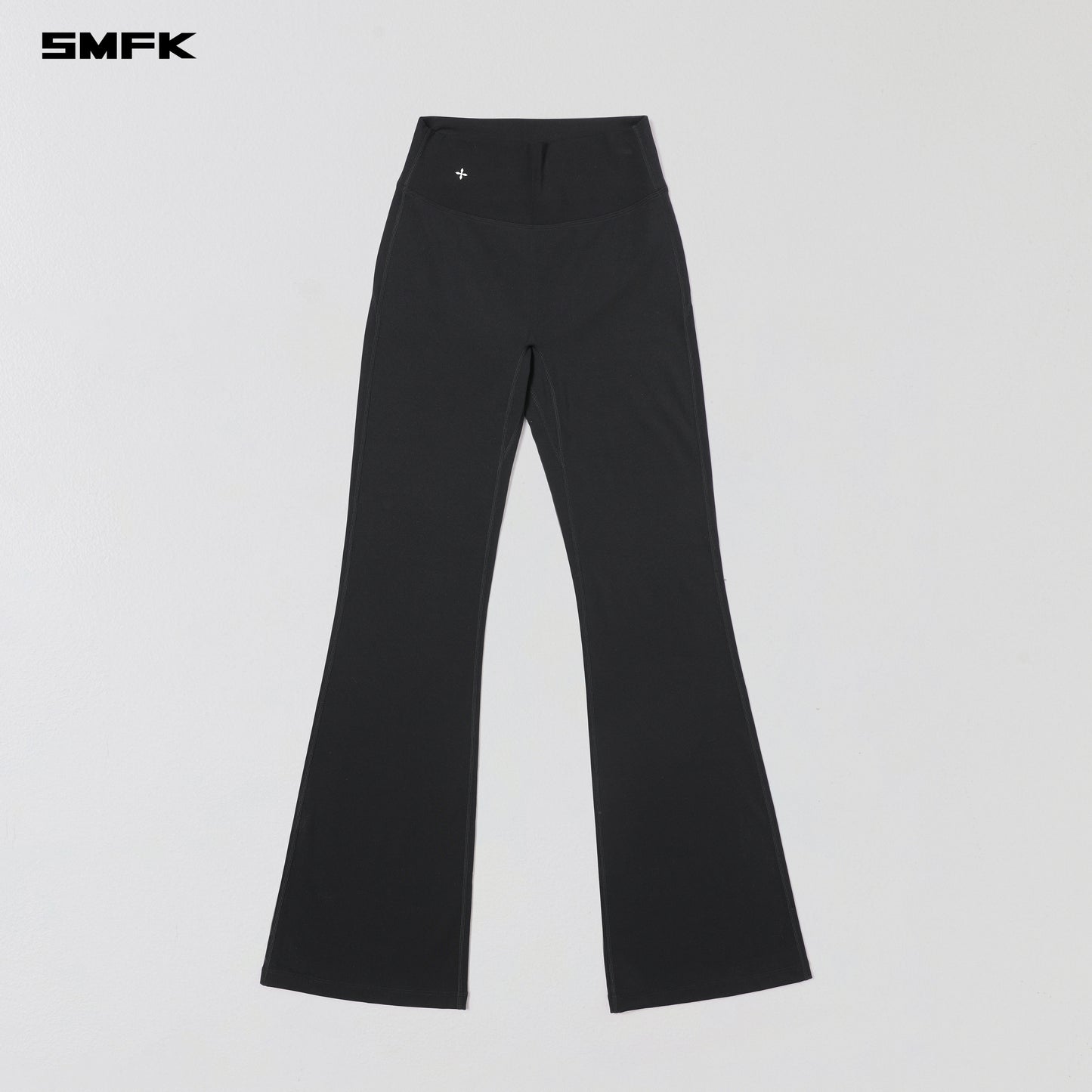 FOCUS GYM STRT PANTS/Lycra Nylon WILD BLACK