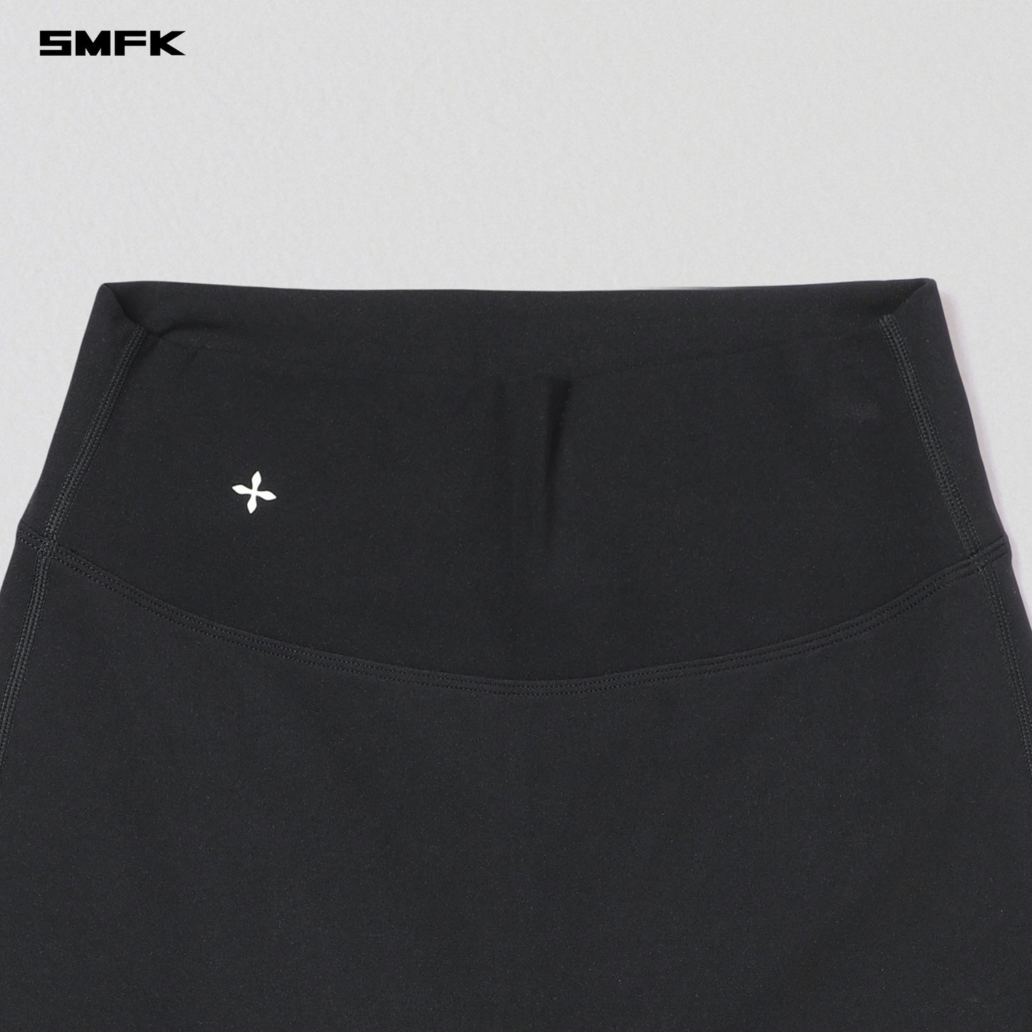FOCUS GYM STRT PANTS/Lycra Nylon WILD BLACK